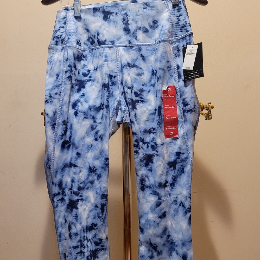 GapFit Revolution Compression Leggings Women's Size L
